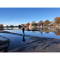 Thanksgiving high tide Norfolk image